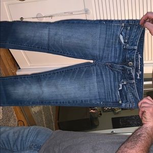 American Eagle Skinny & Stretch Dark Wash Jeans